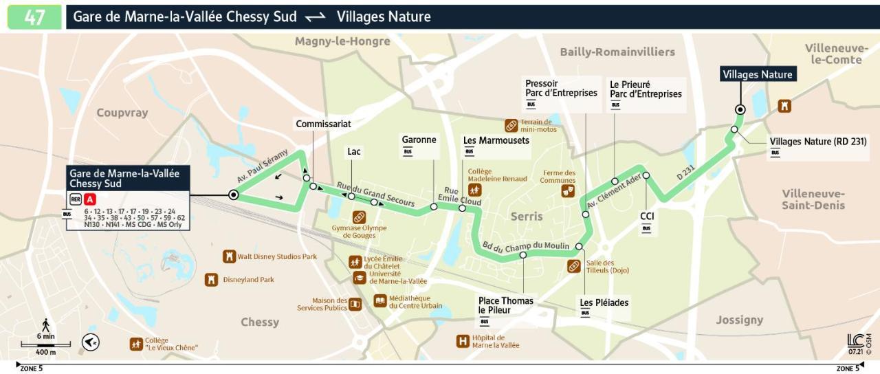 Apartment 3 Bedroomed Serris Val D'Europe Disneyland Paris Kültér fotó